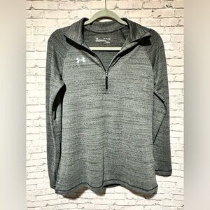 Under Armour Grey Lightweight Quarter (1/4) Zip Up Jacket Extra Small (XS)
